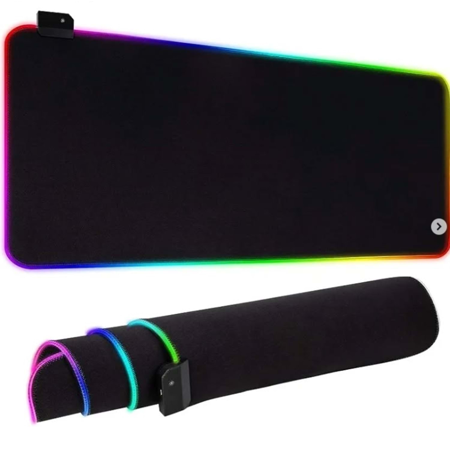 Bilişim Burada ZR265 RGB Işıklı Siyah Mouse Pad 80X30